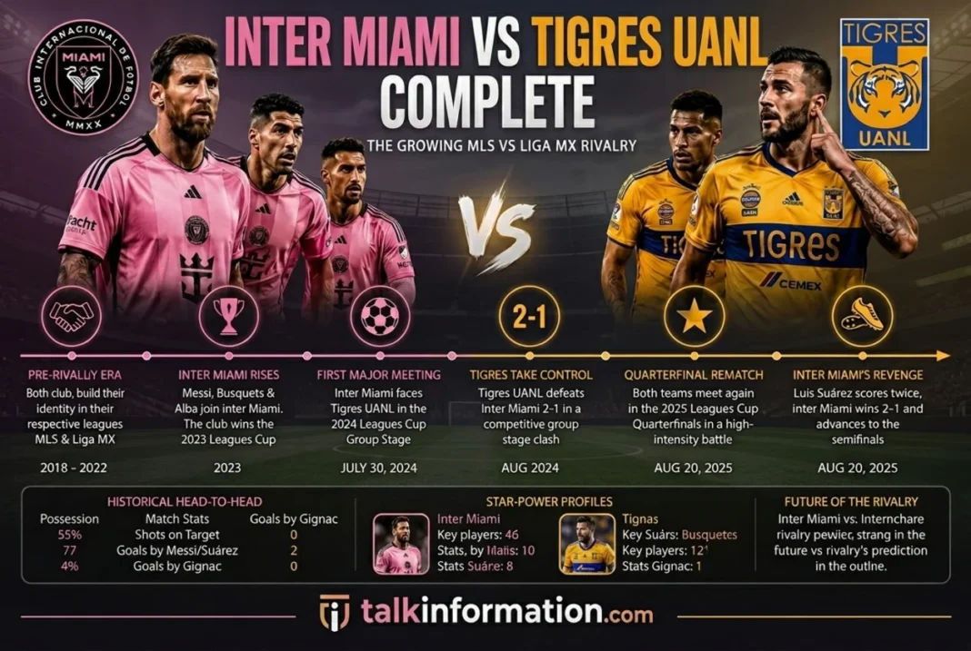 Inter Miami vs Tigres UANL Complete Timeline, Rivalry, Key Match Moments