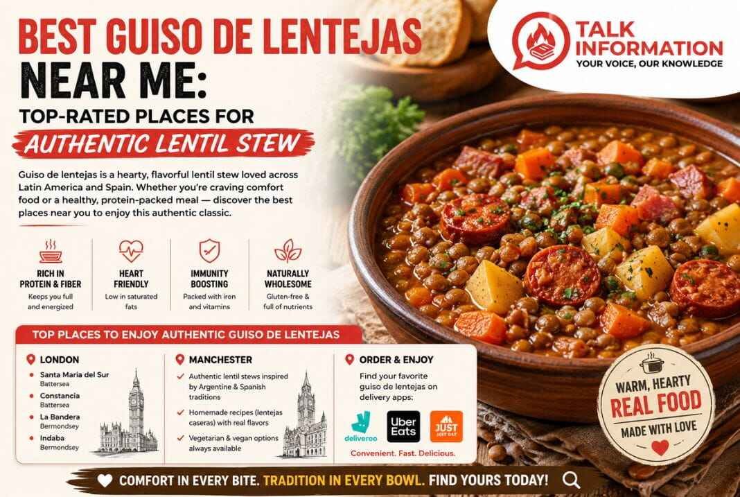 Best Guiso de Lentejas Near Me Top-Rated Places for Authentic Lentil Stew