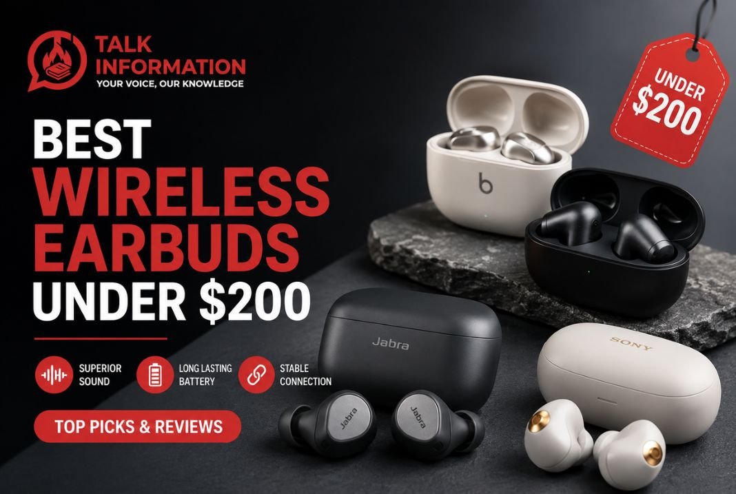 Best Wireless Earbuds Under $200 (2026 Update): Top Picks for Sound, ANC & Value